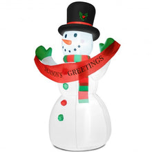 Load image into Gallery viewer, 6FT LED Yard Lawn Party Inflatable Christmas Snowman