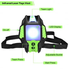 Load image into Gallery viewer, Set of 4 Laser Tag Gun Blasters and Vests