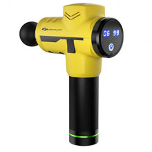 Load image into Gallery viewer, Powerful Rechargeable Deep Muscle Massager with 4 Heads-Yellow