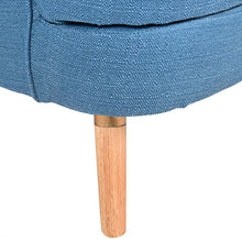 Load image into Gallery viewer, Wooden Accent Leisure Sofa Arm Chair
