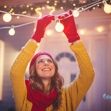 Load image into Gallery viewer, Christmas String Ball Lights Wedding Party Decor Fairy Lamp Warm White 10LED 7FT