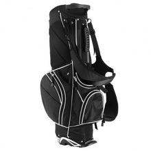 Load image into Gallery viewer, Golf Stand Cart Bag with 6-Way Divider Carry Pockets-Black