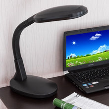 Load image into Gallery viewer, LED Adjustable Gooseneck Energy Saving Desk Lamp-Black