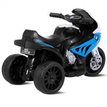 Load image into Gallery viewer, 6V Kids 3 Wheels Riding BMW Licensed Electric Motorcycle-Blue