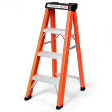 Load image into Gallery viewer, 3-Step Ladder Folding Step Stool Platform