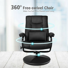 Load image into Gallery viewer, Recliner Chair Swivel Armchair Lounge-Black