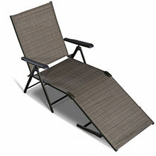 Load image into Gallery viewer, 2 Pcs Patio Furniture Adjustable Pool Chaise Lounge Chair Outdoor Recliner