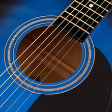 Load image into Gallery viewer, Sonart 41" 6 Strings Acoustic Folk Guitar-Blue