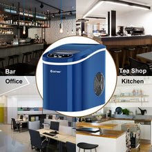 Load image into Gallery viewer, Mini Portable Compact Electric Ice Maker Machine-Navy