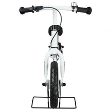 Load image into Gallery viewer, 12" Four Colors Kids Balance Bike Scooter with Brakes and Bell-White