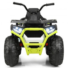 Load image into Gallery viewer, 12 V Kids Electric 4-Wheeler ATV Quad with MP3 and LED Lights-White