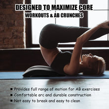 Load image into Gallery viewer, Goplus Ab Mat Abdominal Trainer Sit Up Support Pad-Black