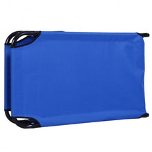 Load image into Gallery viewer, Outdoor Portable Blue Folding Camping Bed