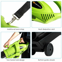 Load image into Gallery viewer, 7.5 Amp 3-in-1 Electric Leaf Blower Leaf Vacuum Mulcher 170MPH