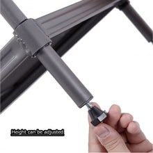 Load image into Gallery viewer, 3 Tier Metal Storage Shelf 16 Hooks Hat Shoes Rack