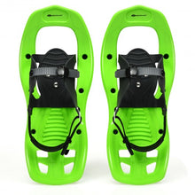 Load image into Gallery viewer, 17" Lightweight Snowshoes w/ Bag Anti Slip-Green