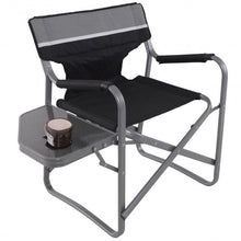 Load image into Gallery viewer, Folding Outdoor Camping Director's Chair with Cup Holder