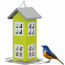 Load image into Gallery viewer, Outdoor Garden Yard Wild Bird Feeder Weatherproof House-Green
