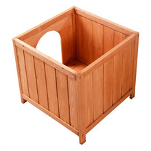 Load image into Gallery viewer, Outdoor Weather Resistant Wooden Puppy Pet Dog House
