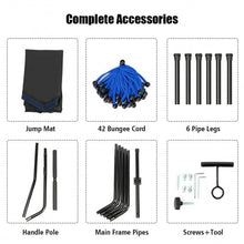 Load image into Gallery viewer, 51" Mini Fitness Trampoline with Adjustable Bar