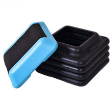 Load image into Gallery viewer, 16" x 16" Adjustable 4 Risers Lightweight Aerobic Pedals