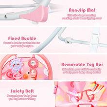 Load image into Gallery viewer, Adjustable Toddler Swing Bouncer & Rocker-Pink