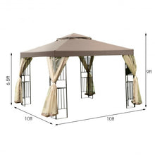 Load image into Gallery viewer, 10' x 10' Awning Patio Screw-free Structure Canopy Tent