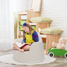 Load image into Gallery viewer, Kids Cartoon Sofa Seat Toddler Children Armchair Couch-White