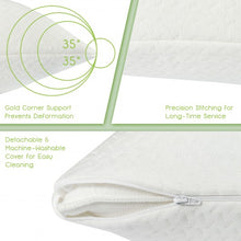 Load image into Gallery viewer, 28" x18" Shredded Memory Foam Bed Pillows with Bamboo Cooling Cover