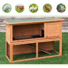 Load image into Gallery viewer, Large Garden Backyard Wooden Chicken Coop Rabbit Hutch