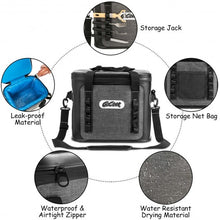 Load image into Gallery viewer, Reusable Spacious Water-Resistant and Leak-proof Cooler Bag
