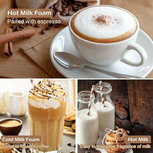 Load image into Gallery viewer, Electric Automatic Milk Magnetic Stirring Foam Maker