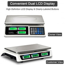 Load image into Gallery viewer, 66 lbs Digital Weight Scale Retail Food Count Scale