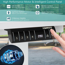 Load image into Gallery viewer, Electric Height Adjustable Standing Desk with Memory Controller-White