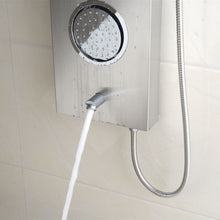 Load image into Gallery viewer, 55" Stainless Rainfall Shower Panel w/ Massage Jets