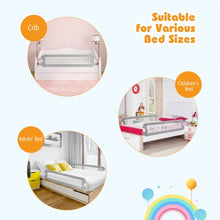 Load image into Gallery viewer, 59-Inch Extra Long Bed Rail Guard-Gray