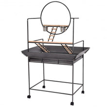 Load image into Gallery viewer, Pet Bird Parrot Stand Perch with Ladders and Cups