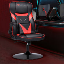 Load image into Gallery viewer, Rocking Gaming Chair Height Adjustable Swivel Racing Style Rocker -Red