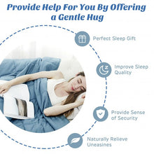 Load image into Gallery viewer, 15 lbs 60" x 80" Heavy Weighted Blanket Natural Bamboo Fabric Soft Breathable