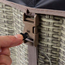 Load image into Gallery viewer, 4 Persons Portable Heated Bubble Massage Spa-Coffee