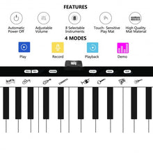 Load image into Gallery viewer, Kids 24 Key Gigantic Piano Keyboard with 8 Instrument Settings