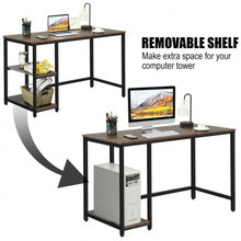 Load image into Gallery viewer, 47"/55" Computer Desk Office Study Table Workstation Home w/Adjustable Shelf -M
