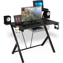 Load image into Gallery viewer, Multifunctional K-Shaped Gamer Desk with Display Support Plate