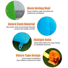 Load image into Gallery viewer, Crocodile Inflatable Water Slide Climbing Wall Bounce House