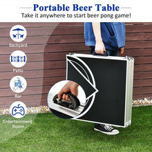 Load image into Gallery viewer, 8 Foot Portable Party Drinking Game Table