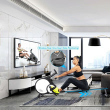 Load image into Gallery viewer, Foldable Magnetic Rowing Machine with 16-level Adjustable Intensity