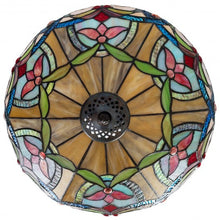 Load image into Gallery viewer, Tiffany-Style 2-Light Ceiling Lamp with 16" Shade