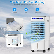 Load image into Gallery viewer, 3-in-1 Evaporative Portable Air Cooler with 3 Modes include Remote Control-White