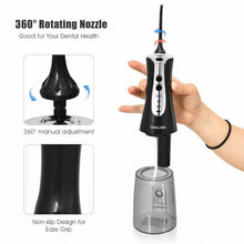 Load image into Gallery viewer, Rechargeable Water Portable Flosser with 2 Nozzle