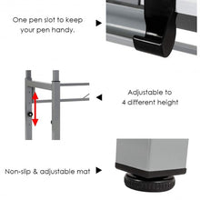 Load image into Gallery viewer, Adjustable Art Craft Drawing Drafting Desk with Dual Top